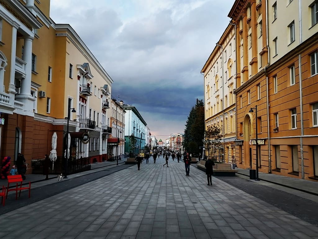 Большая Покровская улица в Нижнем Новгороде