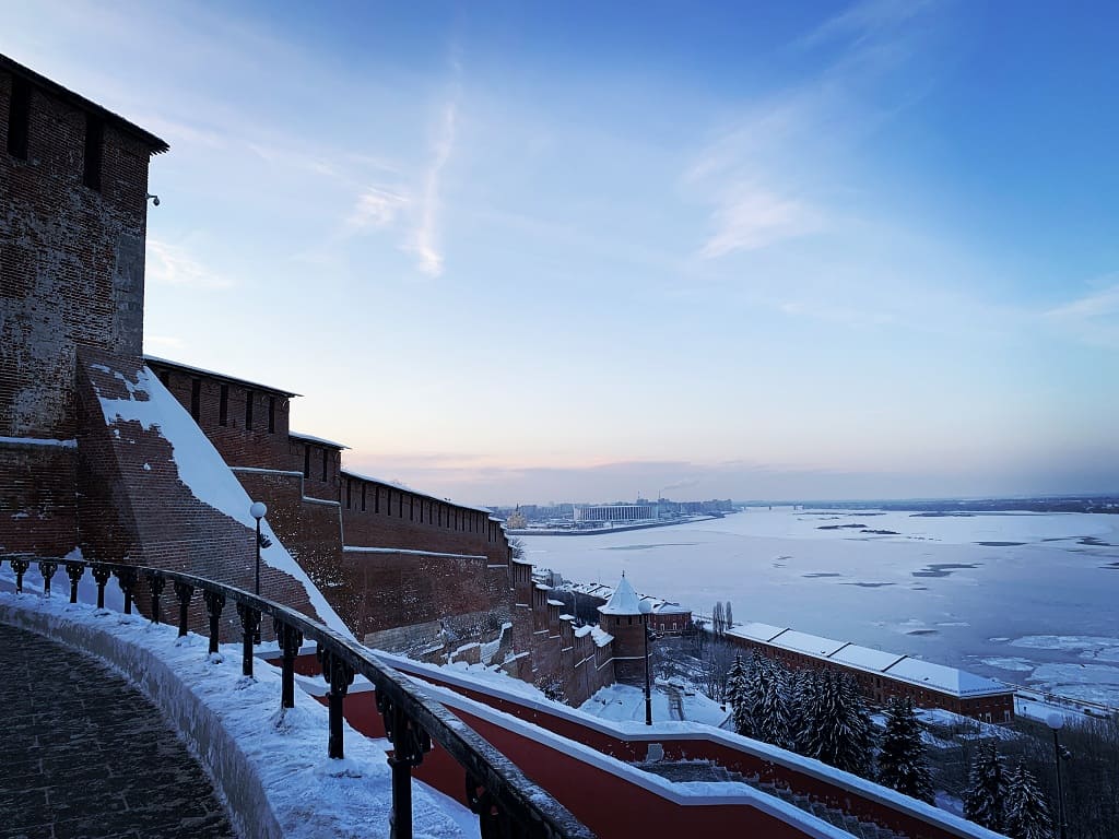 Чкаловская лестница в Нижнем Новгороде