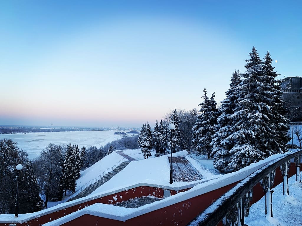 Чкаловская лестница в Нижнем Новгороде