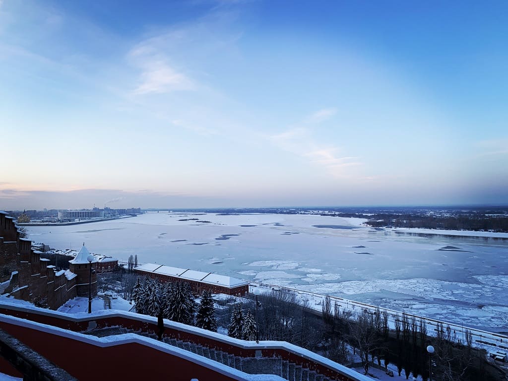 Чкаловская лестница в Нижнем Новгороде