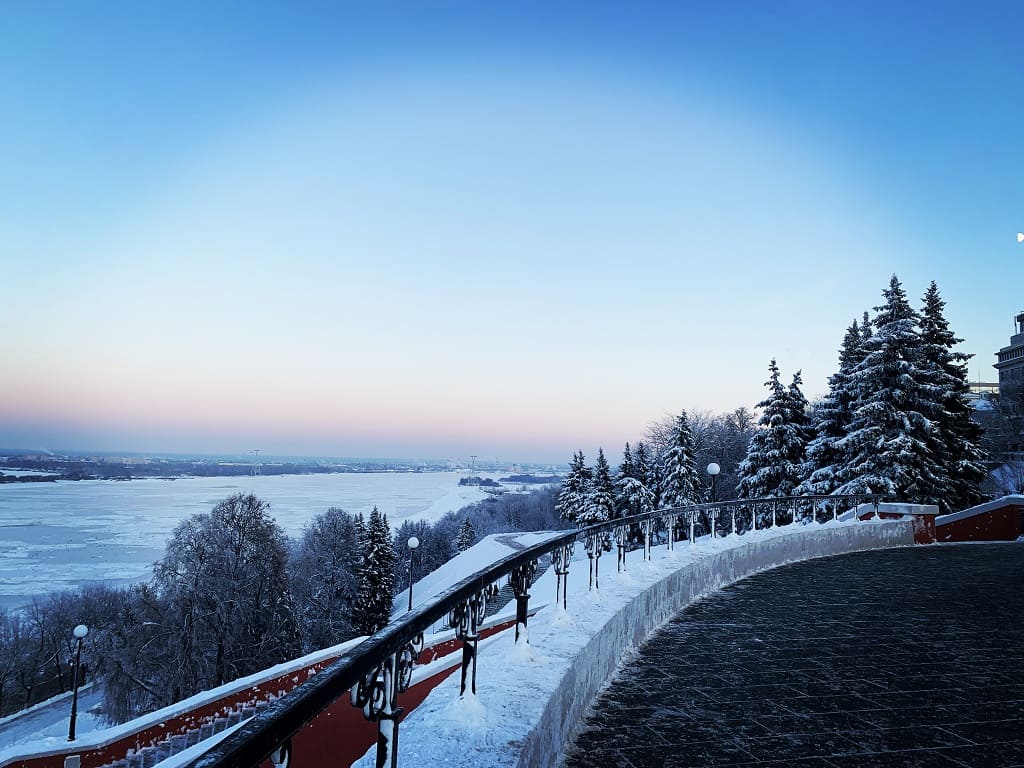 Чкаловская лестница в Нижнем Новгороде