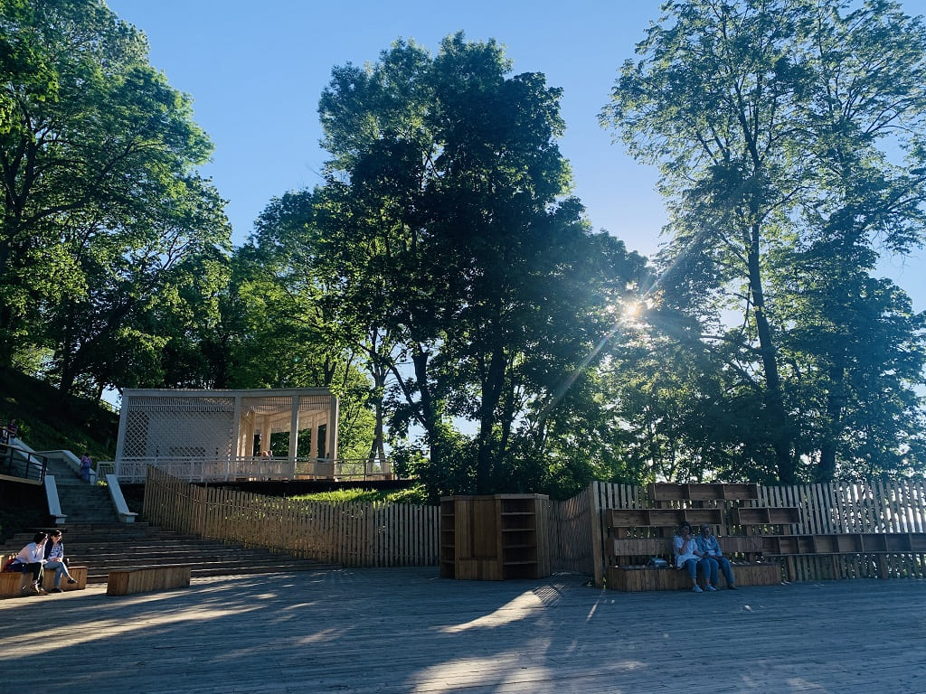 Литературный сад в Нижнем Новгороде